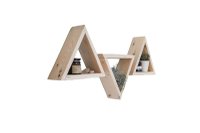 Raft de perete, Pako Word, Lemn, 33x9x29 cm - 1