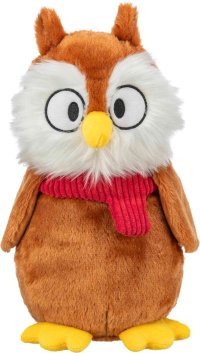 Trixie, jucarie caini, X-Mas bufnita cu sunet, plus, 92629, 33 cm - 1