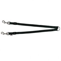 Lesa Dublu Premium Negru XS-M 40-70 cm 15 mm 201101 - 1