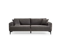 Canapea fixa ASTANA, 3 locuri, antracit, 234x100x78 cm - 1