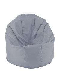 Fotoliu mic relaxo panama grey pretabil si la exterior umplut cu perle polistiren - 1