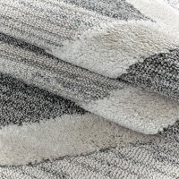 Covor Gri Pisa V7 80x80 cm - Design Modern pentru Orice Spatiu - 5