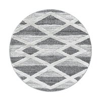 Covor Gri Pisa V7 80x80 cm - Design Modern pentru Orice Spatiu - 1