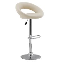 Scaun de bar ABS 151 crem - Design modern si confortabil - 1
