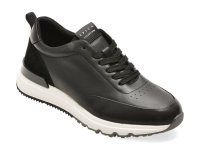 Pantofi sport EPICA negri, 19358, din piele naturala - 1