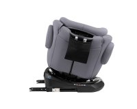 Scaun auto pentru copii cu ISOFIX KikkaBoo I-Felix LightGrey,certificat I-Size 40-150cm,R129,SPS-protectie impact lateral, tetiera reglabila 11 pozitii,sezut rotativ,5 pozitii inclinare spatar,centura top tether,reductor - 1