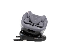 Scaun auto pentru copii cu ISOFIX KikkaBoo I-Felix LightGrey,certificat I-Size 40-150cm,R129,SPS-protectie impact lateral, tetiera reglabila 11 pozitii,sezut rotativ,5 pozitii inclinare spatar,centura top tether,reductor - 3