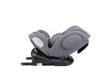 Scaun auto pentru copii cu ISOFIX KikkaBoo I-Felix LightGrey,certificat I-Size 40-150cm,R129,SPS-protectie impact lateral, tetiera reglabila 11 pozitii,sezut rotativ,5 pozitii inclinare spatar,centura top tether,reductor - 4