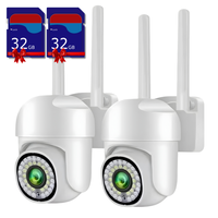 Camera de Supraveghere WiFi pentru Exterior cu Card de 32GB Inclus, HD Panoramica, Vedere Nocturna si Audio Bidirectional - 1