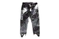 Pantaloni KIMO Kids BRO Motocross cu Protectii pentru Copii, Culoare Negru - 1