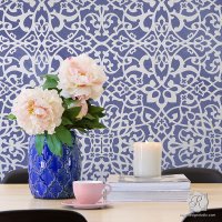 Sablon Refolosibil pentru Vopsire Palace Trellis Moroccan MXSP7502, 900x600mm - 3