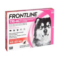 FRONTLINE Tri-Act pentru caini de 40-60 kg, solutie spot-on antiparazitara, 3 pipete - 2
