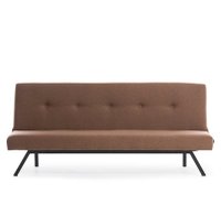 Canapea extensibila ZOLA, 3 locuri, maro, 180x64x78 cm - 1