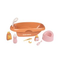 Set de baie pentru papusi Smoby Baby Nurse cu accesorii complete - 1