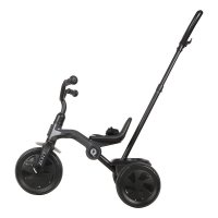 Tricicleta Qplay Ant Plus Gri Inchis cu Roti EVA si Pliere Compacta pentru Copii de la 2 Ani - 1