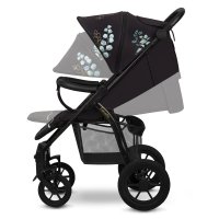 Carucior sport Lionelo Annet Tour Golden Moments editie limitata 0 luni+ negru - 3