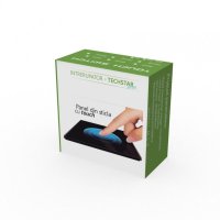 Intrerupator Touch Techstar®, Sticla Securizata, Design Modern, Iluminare LED, 2 Faze, Gri - 6