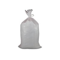 Saci de rafie 50 x 100 capacitate 45 kg 100 buc / set -albi - 1