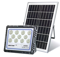 Proiector solar JORTAN 600W de 25000MA cu 12 casete Carcasa din aluminiu - 1