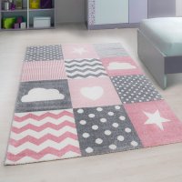 Covor Kids Roz V6 140x200 cm - Ideal pentru Camera Copiilor - 2