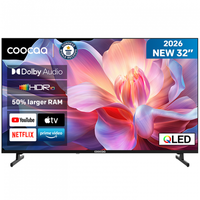 Televizor QLED Coocaa 32CTQH38Z de 80 cm (32 inch) - Smart TV HD Ready cu WiFi - 1