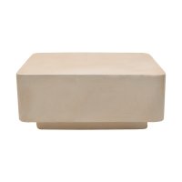 Măsuță de cafea Nerde Pako, Crem, 90x60x38 cm - Design modern și funcționalitate - 3