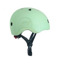 Casca de protectie pentru copii cu sistem de reglare magnetic cu led Scoot  Ride Kiwi S-M 3 ani+ - 4