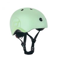 Casca de protectie pentru copii cu sistem de reglare magnetic cu led Scoot  Ride Kiwi S-M 3 ani+ - 5