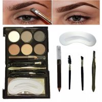 Paleta de Farduri pentru Sprancene For Me Only, PRO Makeup, 01 cu Sablon Inclus - 1