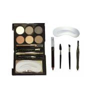 Paleta de Farduri pentru Sprancene For Me Only, PRO Makeup, 01 cu Sablon Inclus - 2