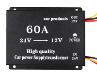 Convertor auto 60A tensiune 24v la 12v - 1
