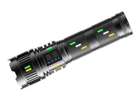 Lanterna profesionala CB G400Y din aluminiu resistenta la socuri cu led 300w 4 acumulatori 181350 incarcare USB - 1