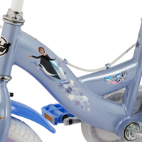 Bicicleta pentru copii Huffy Frozen, 14 inch, cu roti ajutatoare, claxon, varsta 4-6 ani, scaun si ghidon reglabile pe inaltime, anvelope cu profil gros - 3