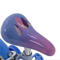 Bicicleta pentru copii Huffy Frozen, 14 inch, cu roti ajutatoare, claxon, varsta 4-6 ani, scaun si ghidon reglabile pe inaltime, anvelope cu profil gros - 6
