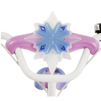 Bicicleta pentru copii Huffy Frozen, 14 inch, cu roti ajutatoare, claxon, varsta 4-6 ani, scaun si ghidon reglabile pe inaltime, anvelope cu profil gros - 9