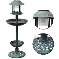 Fantana decorativa pentru pasari cu panou solar - 6
