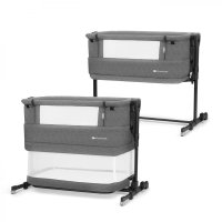 Patut Co-sleeper Kinderkraft Neste Grow Gri Inchis - 1