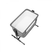 Patut Co-sleeper Kinderkraft Neste Grow Gri Inchis - 3
