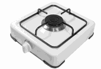 Aragaz Portabil cu 1 Ochi model 2811 alimentare butelie ALB - 1