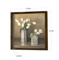 Tablou KZM450 Multicolor 34x34 cm - 3