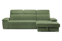 Colțar Extensibil TRENDY, cu ladă de depozitare, cu tetiere reglabile, variante stânga/dreapta 295x170x105 cm - 1