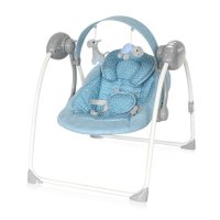 Leagan Electric Muzical Portofino Cameo Blue pentru Bebei - 4