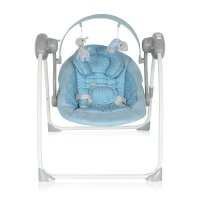 Leagan Electric Muzical Portofino Cameo Blue pentru Bebei - 1