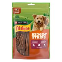 FRISKIES Beggin' Strips, XS-XL, Vită, punguță recompense câini, 120g - 2