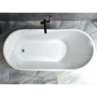 Cada baie freestanding Bella WB-6065  acril  170 x 77 x 72 cm  alb - 3