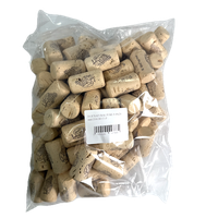 Dopuri Naturale Pure 3 - 45x24 mm, 100 bucati - 1