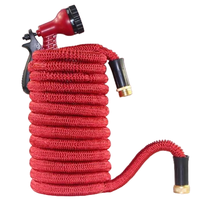 UB Furtun extensibil pentru gradina SUPER HOSE  25 FT = 7.5m Rosu - 1