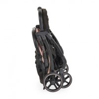 Carucior sport Moni Cardi Roz, de la nastere pana la 22 kg, cu spatar reglabil si pliere compacta - 1
