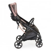 Carucior sport Moni Cardi Roz, de la nastere pana la 22 kg, cu spatar reglabil si pliere compacta - 4