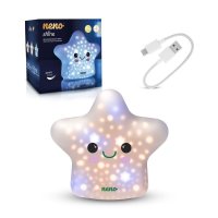 Lampa de noapte din silicon pentru copii Neno Shine in forma de stea - 7